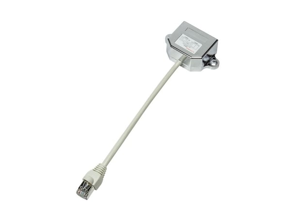 LogiLink NP0044, 10/100Base-T(X), Cat5e, Metallisk, Hvit, 0,15 m, 300 g