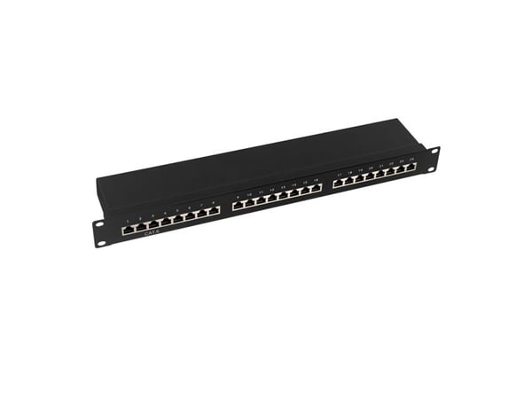 LogiLink NP0055, Cat6, S/UTP (STP), Sort, Stål, RoHS, ISO/IEC 11801, TIA/EIA 568C.2