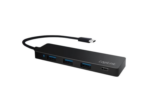 LogiLink UA0311, USB 3.2 Gen 1 (3.1 Gen 1) Type-C, USB 3.2 Gen 1 (3.1 Gen 1) Type-A, USB 3.2 Gen 1 (3.1 Gen 1) Type-C, 5000 Mbit/s, Svart, Android ...