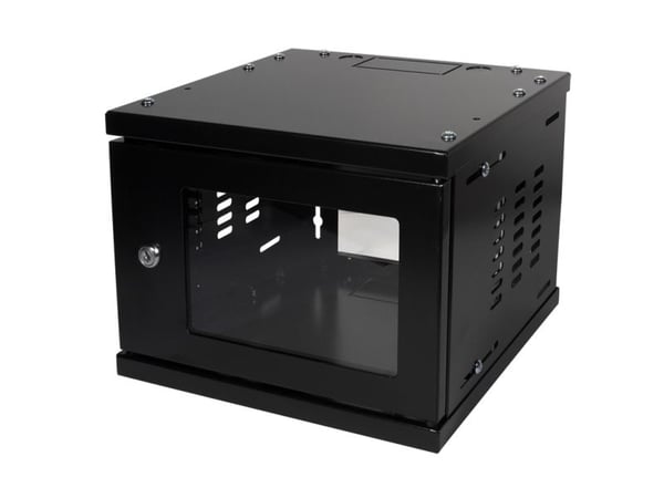 LogiLink W06Z33B, Veggmonterbar hylle, 4U, 20 kg, 6 kg, Sort