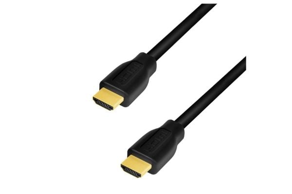 LogiLink CH0103, 5 m, HDMI Type A (Standard), HDMI Type A (Standard), 3D, 14,4 Gbit/s, musta