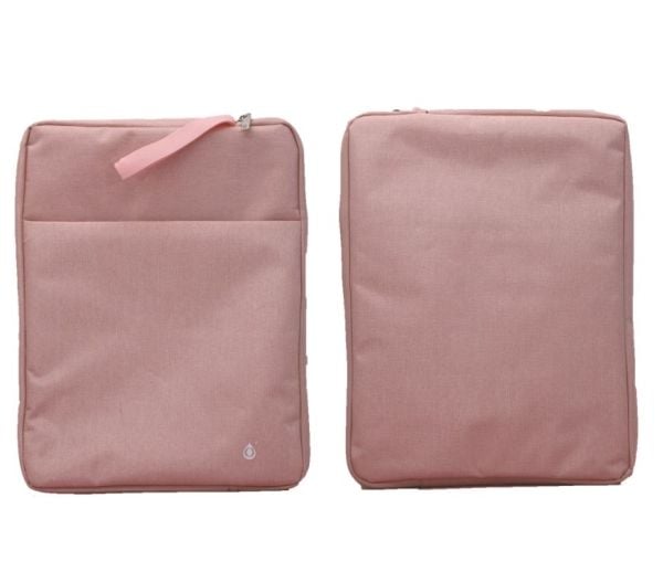 OnePlus Sleeve med lomme og håndstrop - Op til 14,7" - Rosa