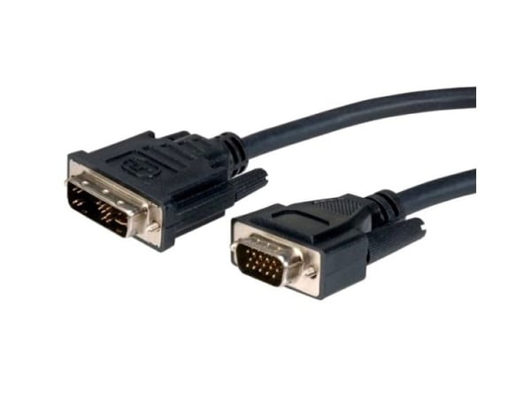 Goobay 50990, 2 m, DVI-I, VGA (D-Sub), Hankjønn, Hankjønn, Rett