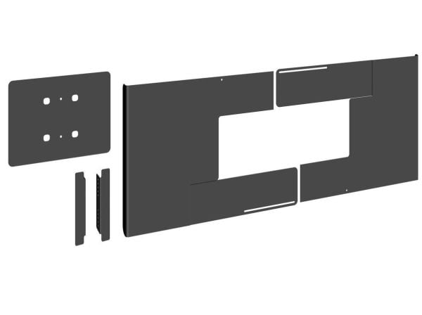Vogel's Connect-It PFA 9159 - Monteringssett (baksidedeksel) - for LCD-skjerm - svart - skjermstørrelse: 65"-70" - bak flatpanel