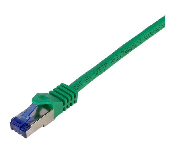 LogiLink Professional Ultraflex - Patch-kabel - RJ-45 (hane) till RJ-45 (hane) - 50 cm - 6 mm - S/FTP - CAT 7 (kabel)/CAT 6a (kontakter) - halogenf...