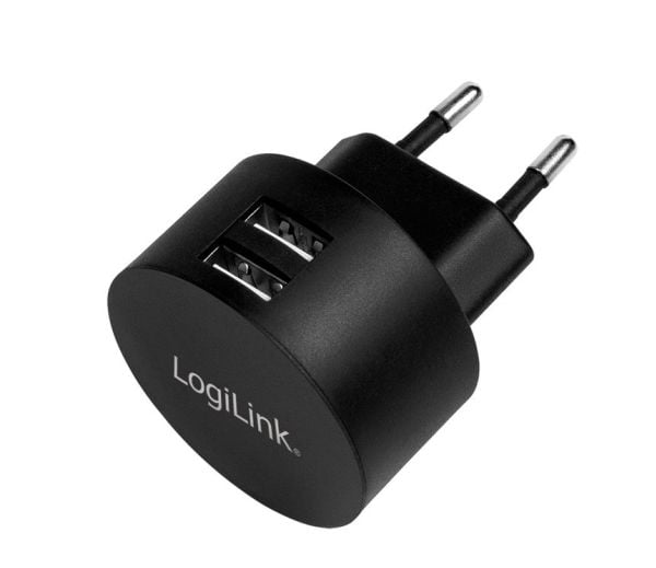 LogiLink PA0218, inomhus, AC, 5 V, Svart