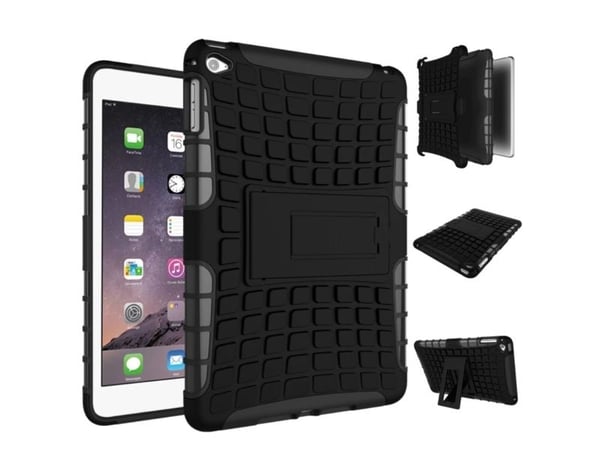 Rugget bakdeksel til iPad Mini 4 / 2019 - sort