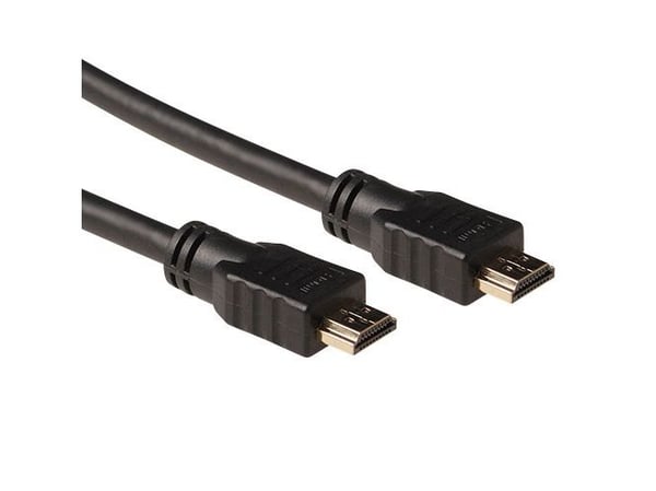 ACT AK3902 2m HDMI Type A (Standard) HDMI Type A (Standard) Musta HDMI-kaapeli (AK3902) ACT AK3902 2m HDMI Type A (Standard) HDMI Type A (Standard) Musta HDMI-kaapeli (AK3902)