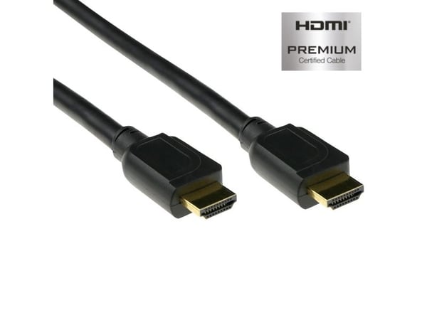 ACT AK3947 HDMI-kabel type A (standard) 6,1 m | 18 Gbit/s, ARC svart (AK3947)