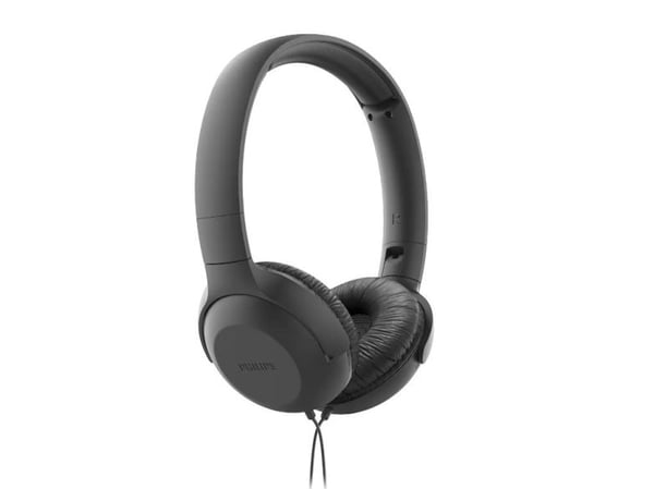 Philips TAUH201BK - Hodetelefoner med mikrofon - on-ear - kablet - 3,5 mm jakk - svart