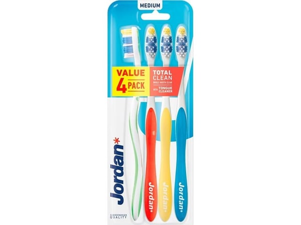 JORDAN Total Clean Medium 4-pack