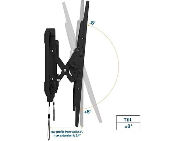 North Bayou tiltebrakett - 600 x 400 / 68 kg