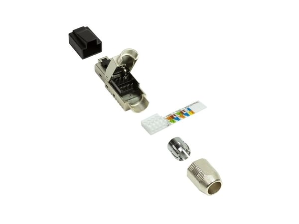 LogiLink MP0040N - Feldkonfektionierbarer Cat.6A Stecker 10GbE