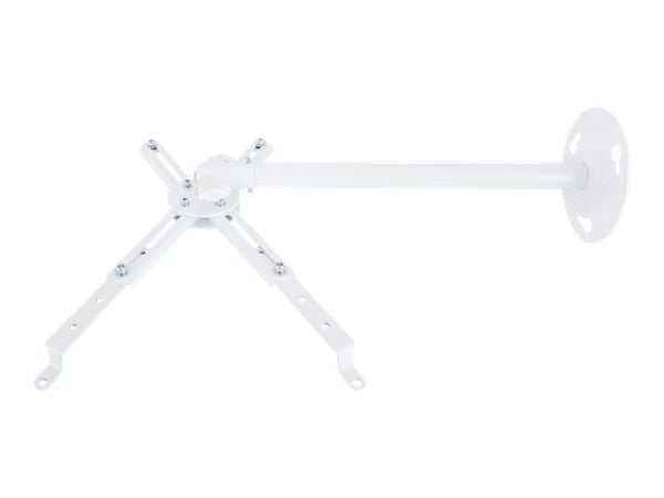Multibrackets 1011, Katto/seinä, 10 kg, Valkoinen, 360°, -30 - 30°, 43 cm