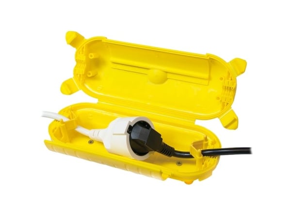 Logilink Verkkokaapeli CEE7/7 - CEE 7/3 + suojakotelo, 3 m