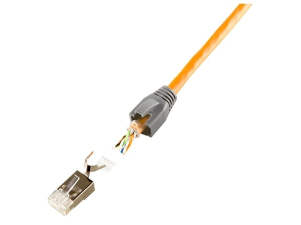 LogiLink MP0033, RJ45, Gull, 50 stykker