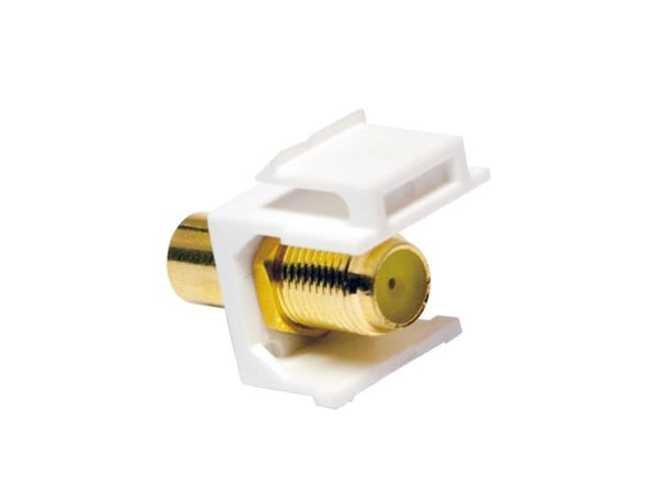LogiLink NK0026, Tasainen, Keltainen, RCA, F-liitin, Naaras, Naaras