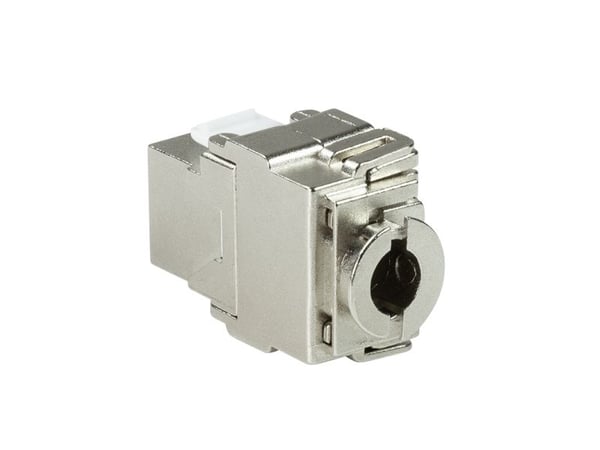 LogiLink NK4016, RJ-45, ruosteinen runko, Cat6a, S/UTP (STP), 22/26, 17,2 mm