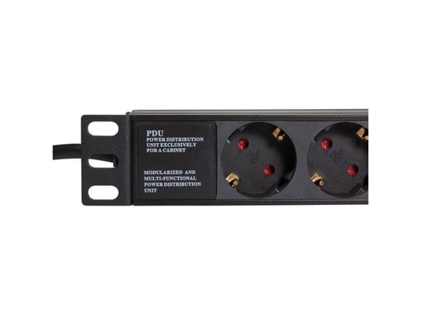 LogiLink PDU9C03, 9 AC-utganger, Type F, 230 V, 50 - 60 Hz, 16 A, 3500 W
