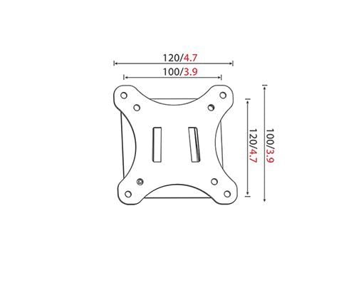 My Wall H 9-1 SL TV-veggfeste 33,0 cm (13) - 76,2 cm (30) fast