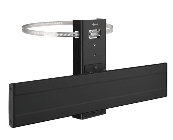 Vogel's PFA 9145 - Monteringskomponent (pelarklämmontering) - för platt panel - svart - Connect-It-gränssnittsstång
