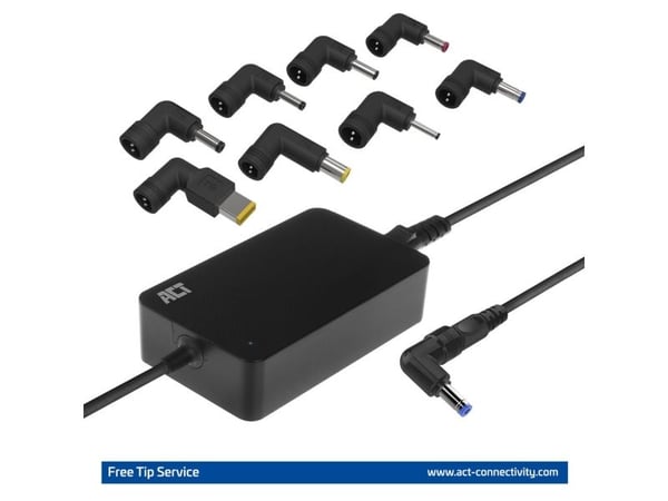 ACT AC2055 strømforsyning & spenningsomformer innendørs 65 W svart (AC2055)