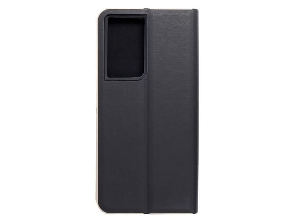 Forcell LUNA Book Gold til SAMSUNG S21 Ultra (svart)