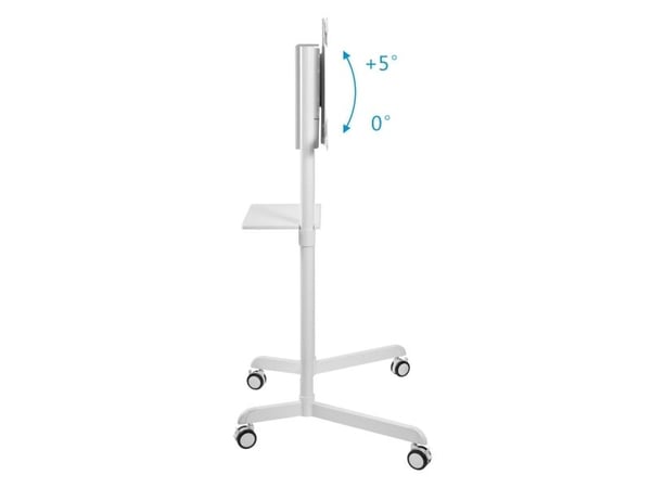 Puremounts-vaunu - VESA 600 x 400 - 70 kg:n paino - valkoinen