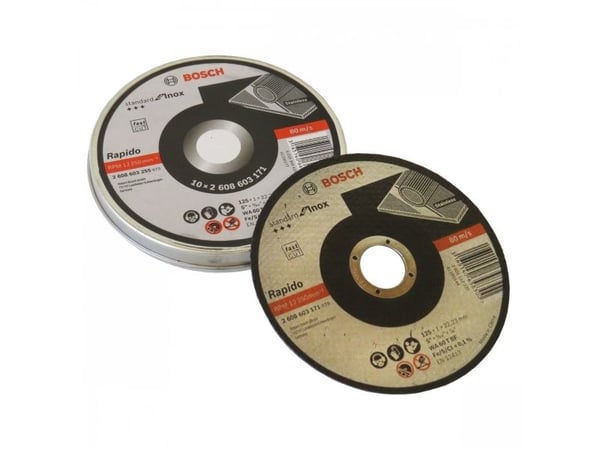 Bosch Standard for INOX WA 60 T BF - Skjæreplate - 125 mm (en pakke 10)