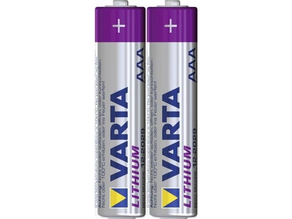 Varta Professional - Batteri 2 x AAA - Li - 1100 mAh