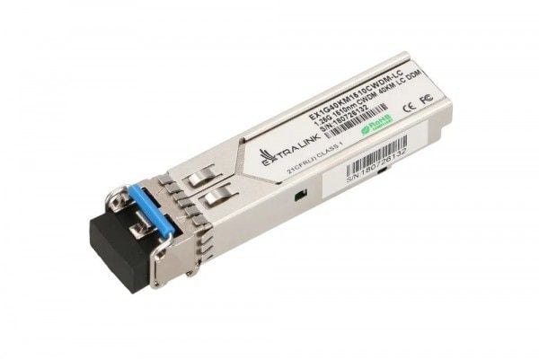 Extralink - SFP (mini-GBIC) transceivermodul - CWDM - LC-enkeltmodus - opp til 40 km - 1510 nm