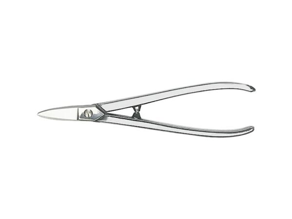 Guldsmedesaks, hul- og faconklipfor lige og højre kliplængde 180mm, skær 32mm
