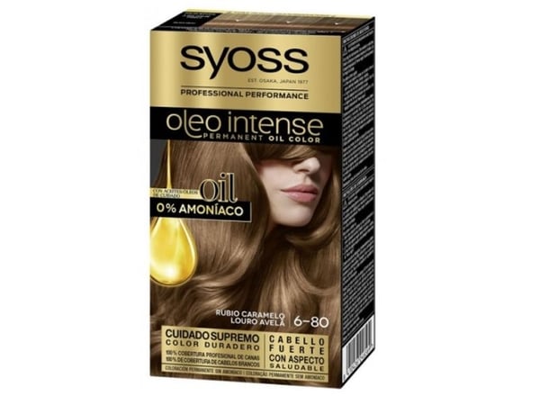 Syoss Syoss Oleo Intense Permanent Hair Color 680 Caramel Blonde