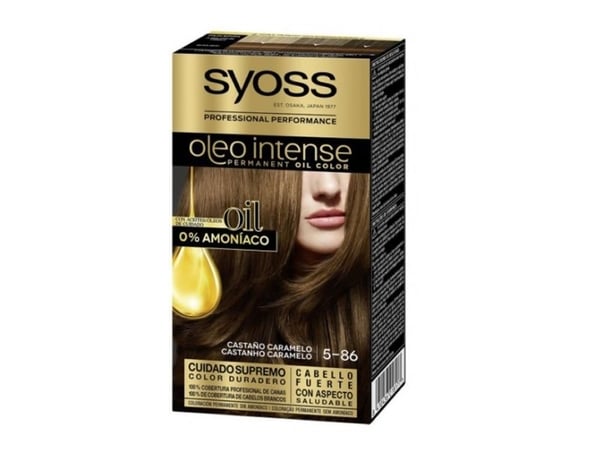 OLIO INTENSE ammoniakkia sisältämätön tinktuura 5 86 casteA tai karamelli 5 pz