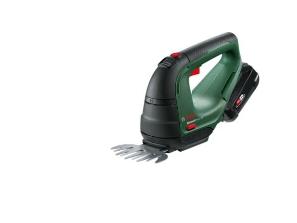 Bosch Advanced Shear 18V-10 - Kombinert gress-/buskkutter - trådløs - 18 V - 2 Ah - 20 cm - tannavstand: 8 mm - 1.45 kg