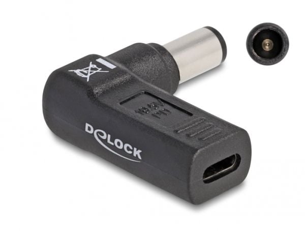 DeLOCK 60008, Sisätila, USB, 3 A, Musta