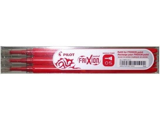 Pilot FriXion Point, Rød, 0,5 mm, 0,25 mm