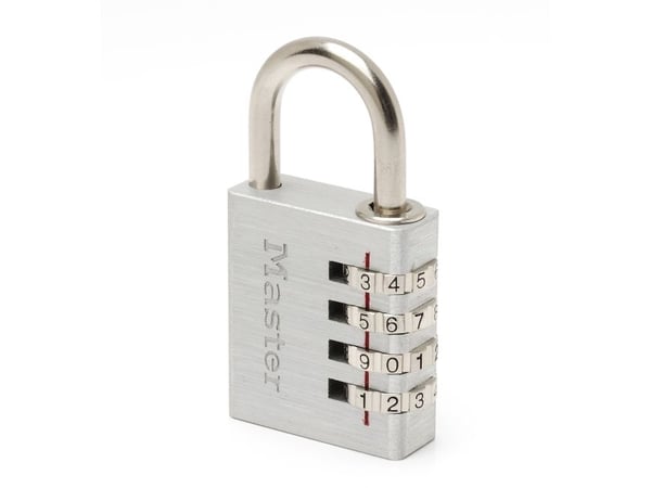 Master Lock No. 7640 - Hengelås - kombinasjoner - multippel tallskive