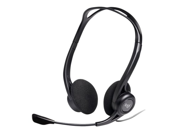 Logitech PC Headset 960 USB - Headset - på øret - kabling