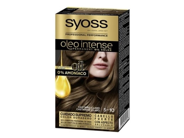 OLIO INTENSE ammoniakkfri fargetone 5 10 castaA eller klar 5 pz
