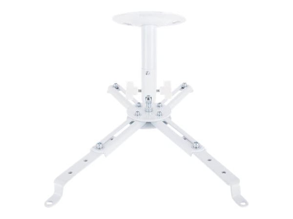 Multibrackets 1011, Katto/seinä, 10 kg, Valkoinen, 360°, -30 - 30°, 43 cm