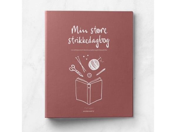 Min store strikkedagbok | Julie Dam Andersen og Maiken Andreasen | Språk: Dansk