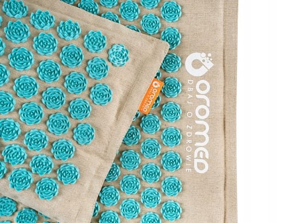 ORO-HEALTH akupressurmåtte, grå farve