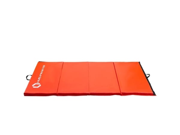 Treningsmatte gymnastikk 4-delt MGS01 240 x 120 x 5 cm oransje
