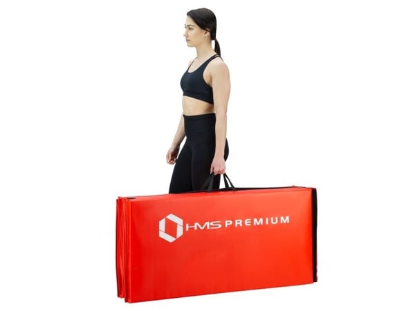 Treningsmatte gymnastikk 4-delt MGS01 240 x 120 x 5 cm oransje