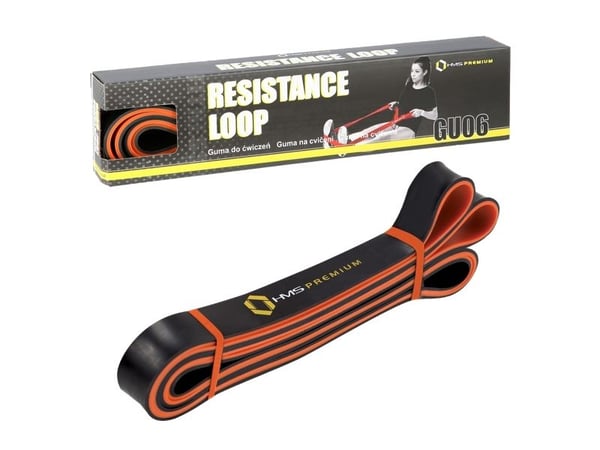 HMS Powerband GU06 veldig stor motstand oransje 1 stk