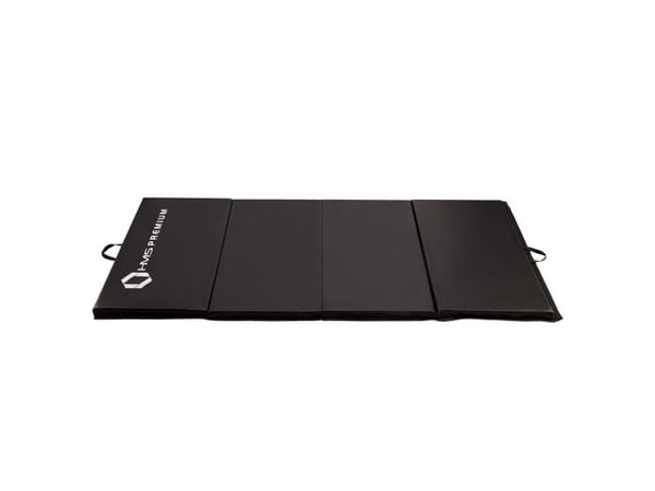 HMS treningsmatte 4-delt MGS01 240 x 120 x 5 cm svart