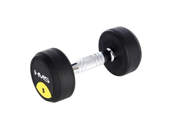 HMS manual hantel HG PRO gummiert 1 x 5 kg
