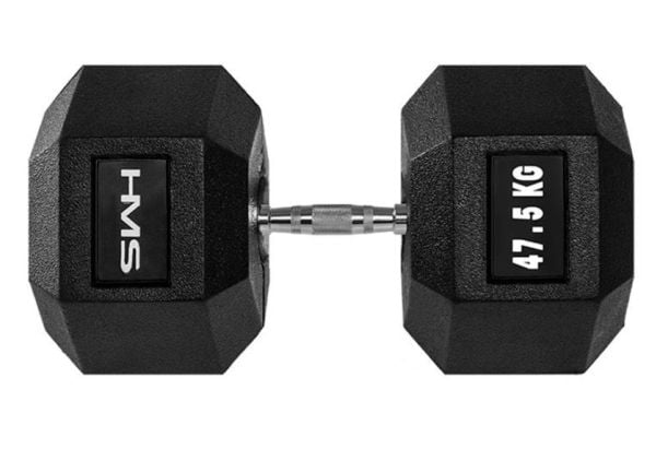 HMS manual Hex Pro gummiert 1 x 47,5 kg