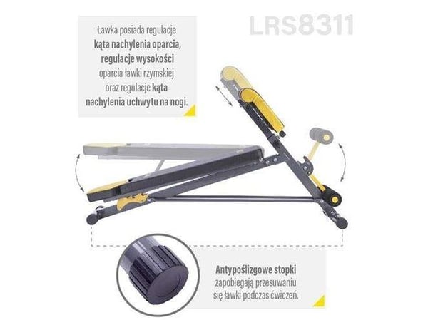 LSR8311 romersk benk premium